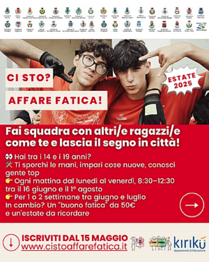Ci sto? Affare fatica! Ci sto? Affare fatica!