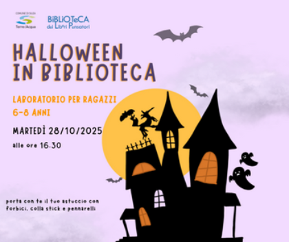 Laboratorio di Halloween Laboratorio di Halloween