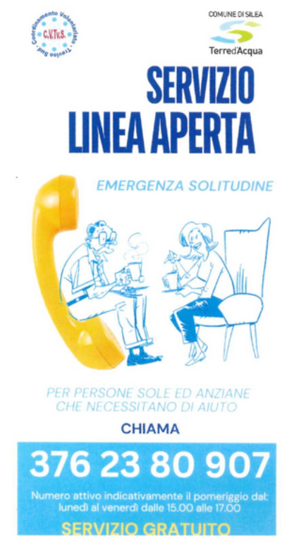 immagine servizio Linea aperta