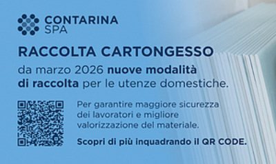 scritta raccolta cartongesso