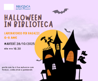 grafica castello Halloween