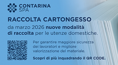 scritta raccolta cartongesso